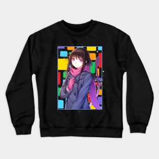 Hiyori Iki Stray God Noragami Anime Crewneck Sweatshirt